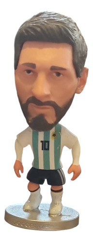 3 Muñecos Soccerwe Miniatura Messi Argentina 2022