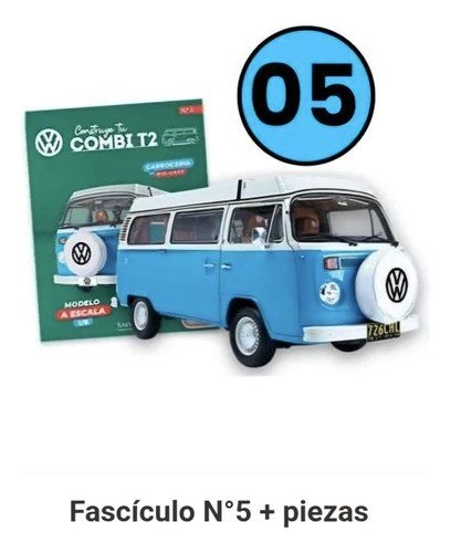 Construye Tu Volkswagen Combi T2 Salvat Escala 1:8 Entrega 5