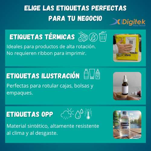 Etiqueta Autoadhesiva Opp 29x20 3b X6500 Plasticas