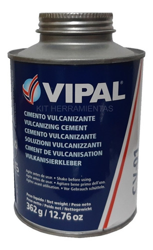 Cemento Solucion 500ml Vipal Parches Camaras Y Cubiertas 