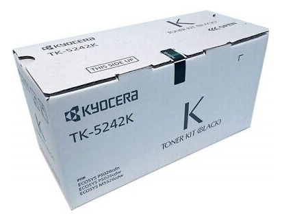 Kyocera Tk-5242k Black Toner Cartridge For Use In Ecosys Vvc