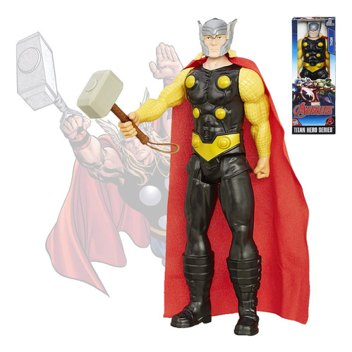 Hasbroseries Titan Hero Series - Figura De Accion De Thor De