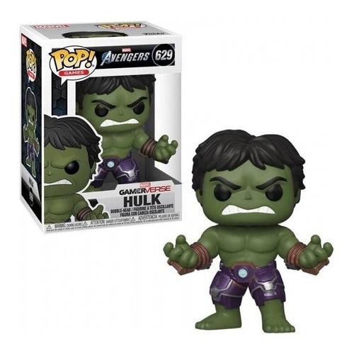 Hulk Stark Tech 629 Avengers Funko Pop Game Marvel Bruce