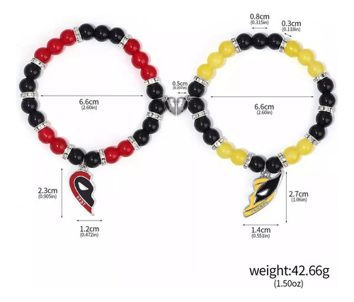 Nuevo Nuevo Conjunto De Pulseras Marvel: Dúo Deadpool Y .