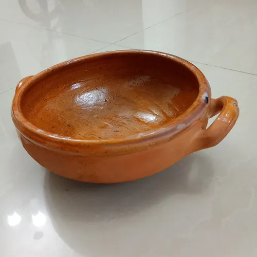 Vasija Cacerola De Barro 25 Cm (Usado)