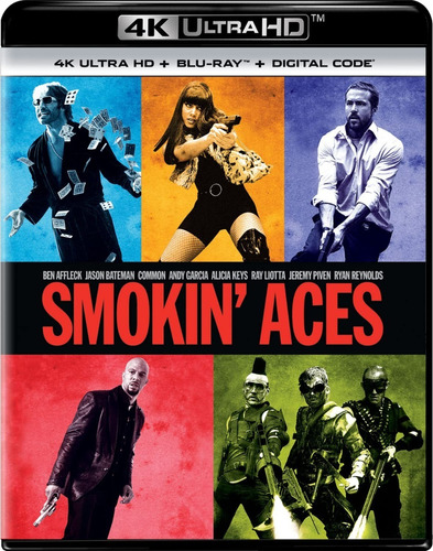 4k Ultra Hd + Blu-ray Smokin Aces / La Ultima Carta