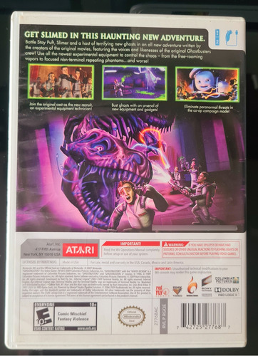 Jogo Wii Ghostbusters The Video Game (Usado)