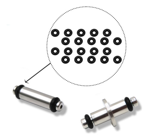 Kit De Anillo De Buceo 20x, Mangueras De Buceo Anillo Negro