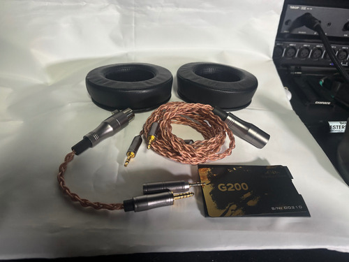 Harmonicdyne G200 Audifonos (no Meze Sennheiser Fiio Focal) Gris (Usado)
