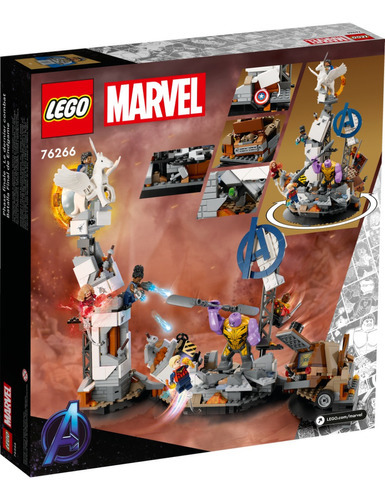 Kit Lego Super Heroes 76266 Batalla Final De Endgame 794 Pz