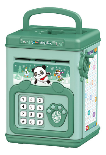 Coin Bank Coin Password Money Piggy Kids Con Cerradura De Ca