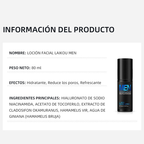Hr Men's Lotion 100ml Loción Corporal Hidratante