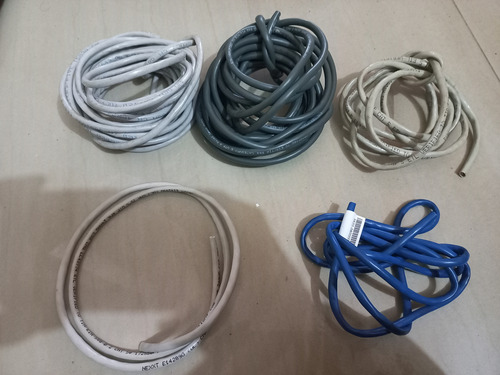 Tramos De Cable De Red Intenet Utp Cat 5 Sin Conector (Usado)