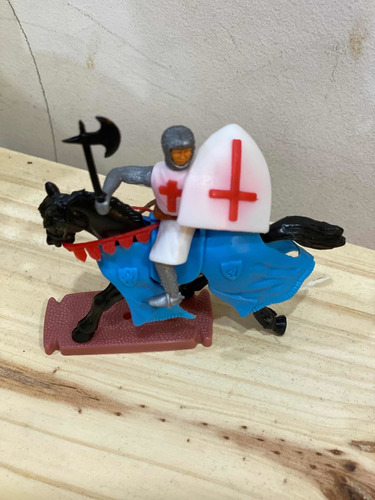Soldadito Caballero Medieval Plasty Alemán