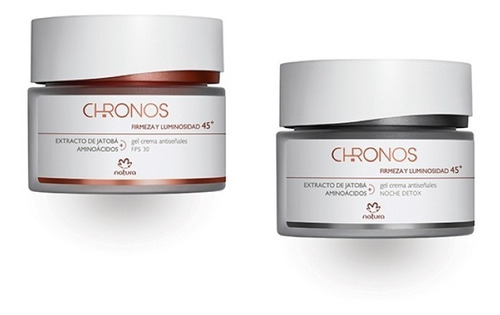 Natura Chronos Gel Crema Antiseñales Dia Y Noche + Envío