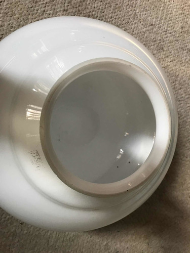 Domo Pantalla Grande Para Lampara Cristal Luz Blanca (Usado)