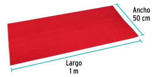 Franela De Algodon 1 Metro Gris Blanco O Rojo Klintek