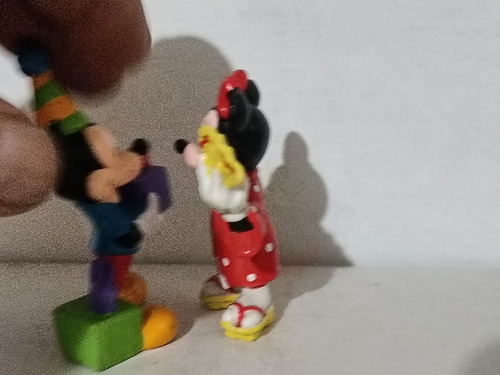 Figuras Mickey Mouse Aplause Y Minnie Vintage (Usado)