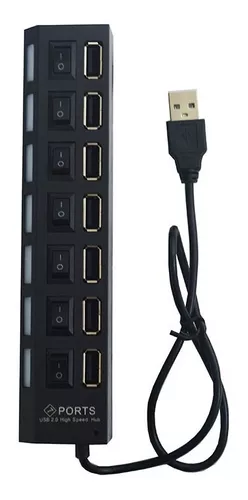 Multiplicador KOLKE HUB USB 7 Puertos 2.0, oferta LOi.