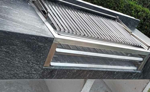 Asador Para Carne Inoxidable 80x50