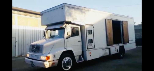 Mercedes Benz 1215 Con Caja Y Plancha Trasera Motor Nuevo