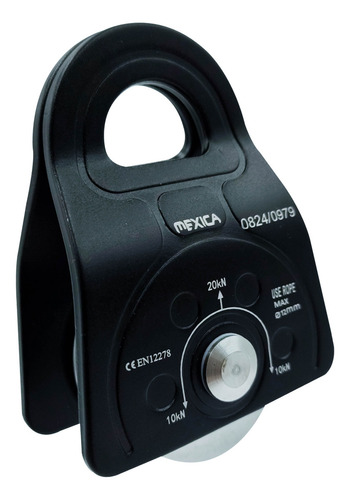 Polea De Escalada Rescate Izado // Placas Móviles 20kn
