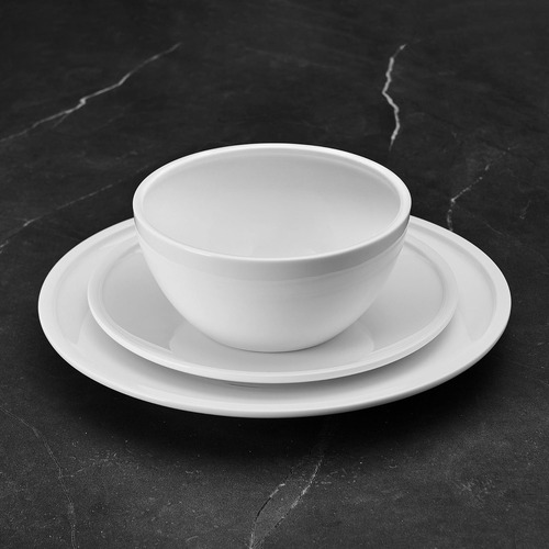 Mikasa Colter Bone China Vajilla Ligera De 12 Piezas, A Para