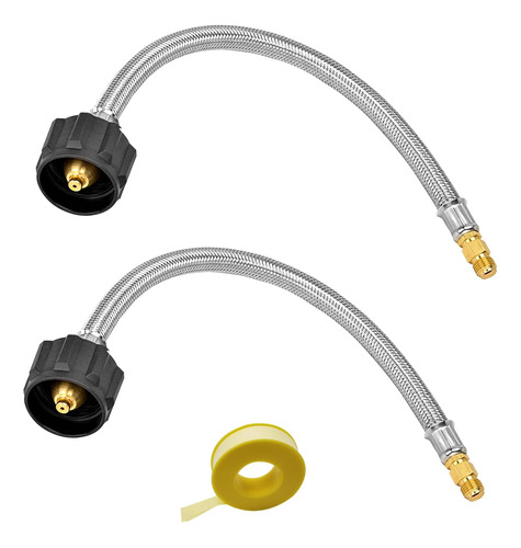 Amsotta Rv Manguera De Coleta De Propano Conector Trenzado D