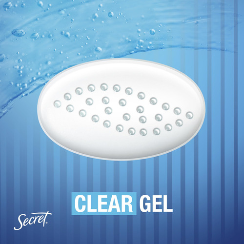 Desodorante Antitranspirante Secret Outlast, Gel Transparent