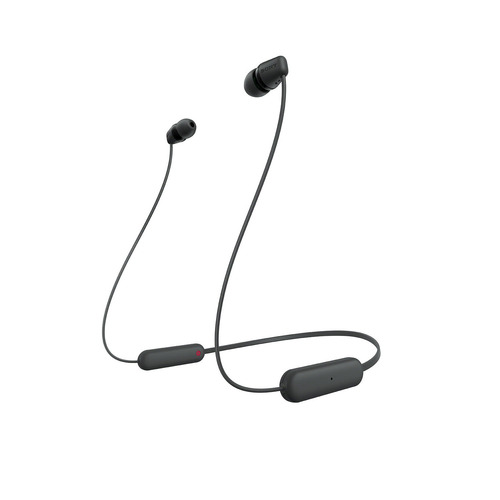 Imagen 1 de 6 de Audífonos inalámbricos Sony WI-C100 YY2957 negro