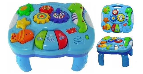 Mesa Musical Didactica Con Luces Y Sonidos Zippy Babymovil