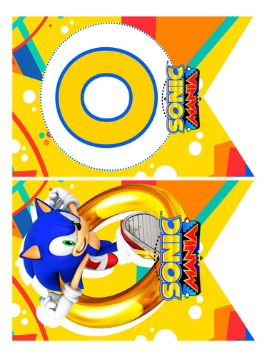 Sonic (kit Para Imprimir)