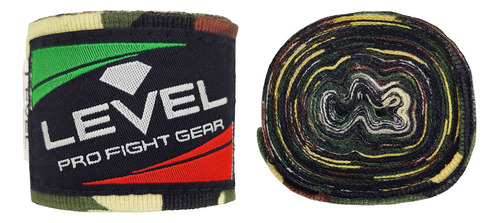 Vendas Para Box Mma Velcro Vendaje Par Camuflaje 4.5 Metros