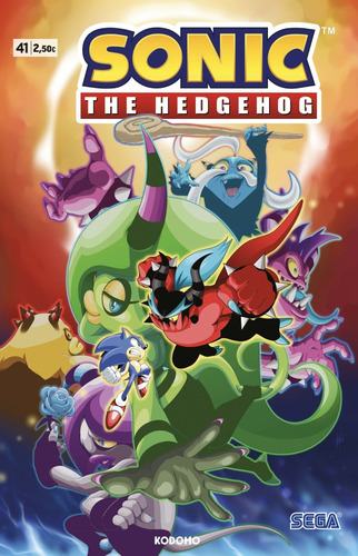 Sonic The Hedgehog Vol 41 Kodomo Ecc (español)