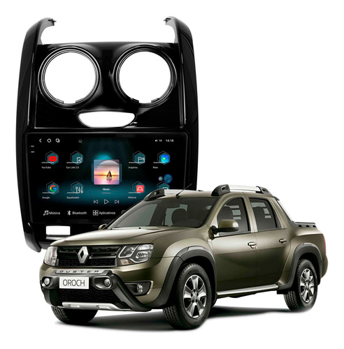 Multimidia Aikon Fóton G3 Duster 2016/2020 12+256gb 2k 9p