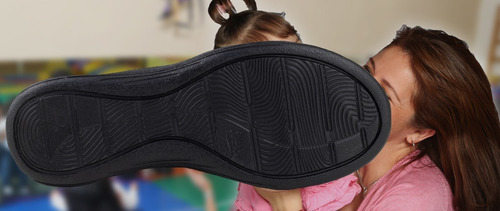 Imagen 3 de 8 de Tenis De Mujer Flexi Slip On 104901 Negro Livianos Original