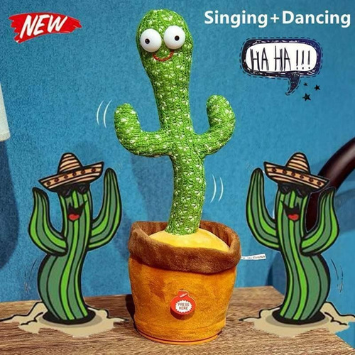 Cactus Bailando, Habla, Cantar Y Danza, Niños Regalos Juguet