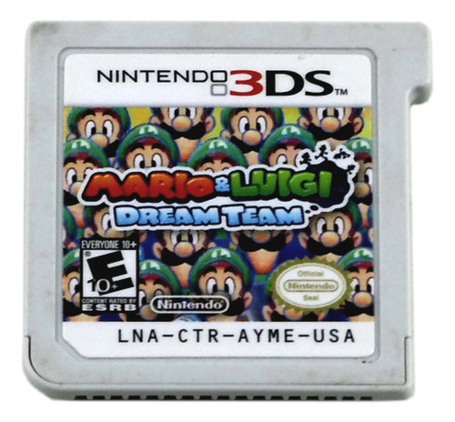 Mario And Luigi Dream Team Original Nintendo 3ds