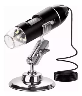 Microscopio Digital Con Luz Led Y Soporte Usb 1000x