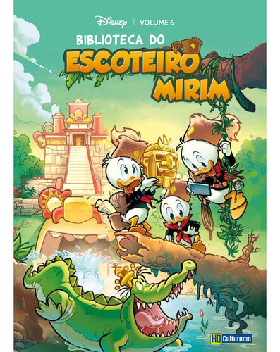 Gibi - Biblioteca Do Escoteiro Mirim Vol 06: Quadrinhos, De Disney. 1, Vol. 06. Editorial Culturama, Capa Mole, Edição 1 Em Português, 2022
