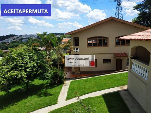 Chácara Com 6 Dormitórios À Venda, 2200 M² Por R$ 1.200.000 - Jardim Scala - Jundiaí/sp - Aceita Permuta - Ch0018