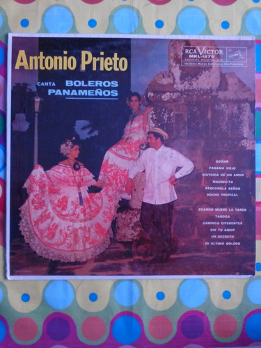 Antonio Prieto Lp Boleros Panameños R