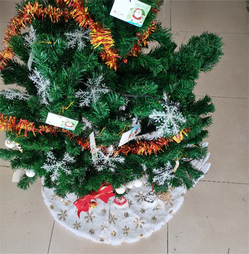- Falda Para Árbol De Navidad 8r, Felpa, Piel Sintética,