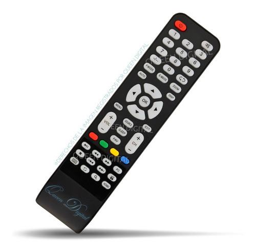 Imagen 3 de 8 de Control Remoto Para Oyility 32d15 Tv 49d19a 55d19a Smart Tv