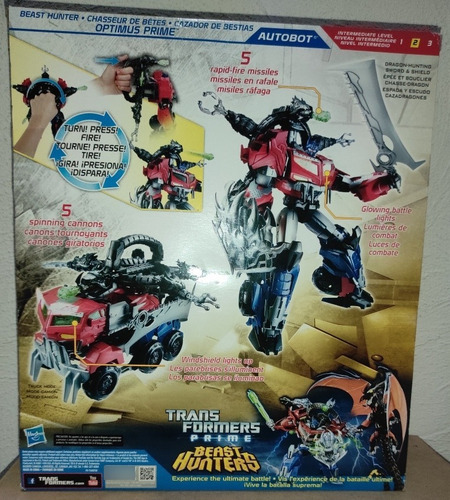 Hasbro Transformers Beast Hunters Optimus Prime (Usado)