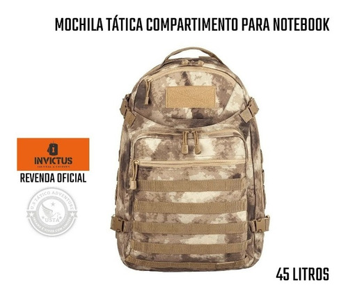 Imagem 2 de 6 de Mochila Mission Atacs Au Invictus Tática Militar