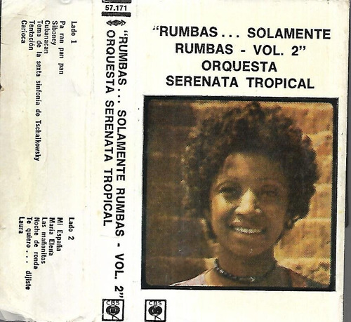 Orquesta Serenata Tropical Album Rumbas Solamente Rumbas 2