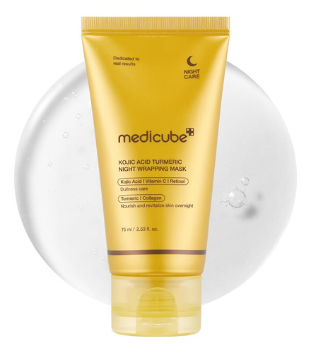 Mascarilla Exfoliante Nocturna Con Ácido Kójico Y Cúrcuma Me