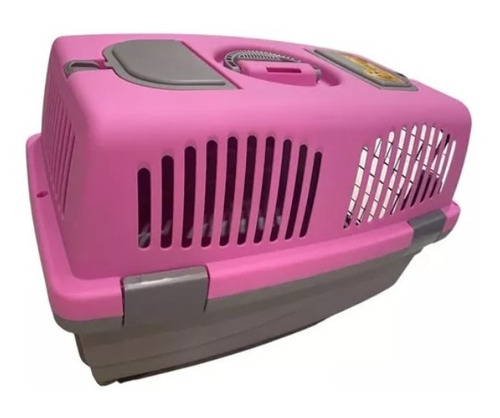 Jaula Kennel Caja Transporte Mascotas Perros Gatos Tamaño M