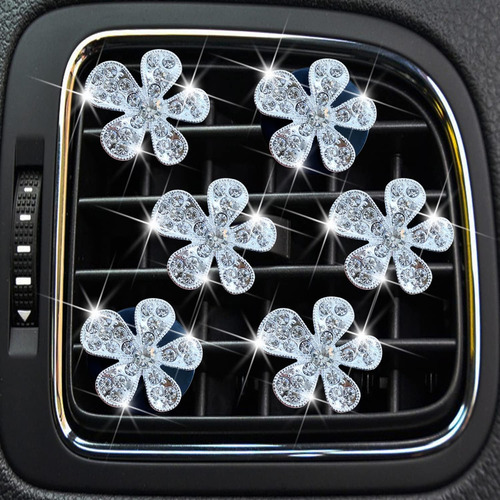 Flor Clips De Ventilación 6 Pcs Lindo Coche Ambientadores